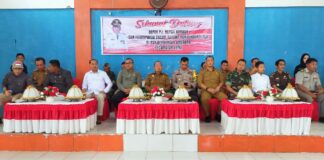 Pj Bupati Konawe Kunjungu PSN Bendung Ameroro