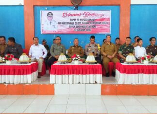 Pj Bupati Konawe Kunjungu PSN Bendung Ameroro