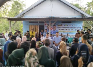 Kukuhkan Ratusan Tim Relawan, YA-SYAM Optimis Raih Suara Terbanyak di Uepai