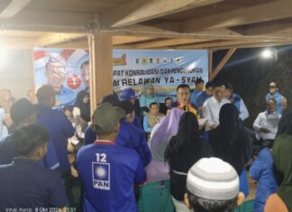 Paslon YA-SYAM Kukuhkan Tim Relawan Kecamata Tongauna dan Tongauna Utara