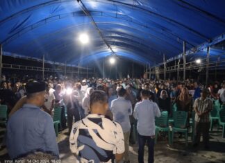 Resmi Dikukuhkan, Ratusan Tim Relawan Siap Menangkan YA-SYAM di Sampara Raya