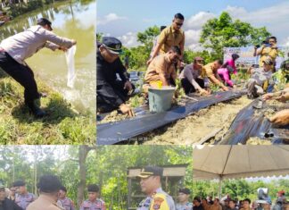 Polres Konawe Launching Program Swasembada Pangan